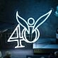40 Blue Custom Neon Sign