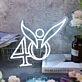 40 Blue Custom Neon Sign