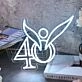 40 Blue Custom Neon Sign