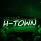H-Town Green Neon Sign