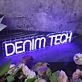 Denim Tech Blue Neon Sign