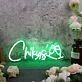 Chikys Custom Neon Sign