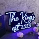 The Kings EST 2023 Blue Neon Sign