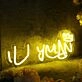 Illy Man Yellow Custom Neon Sign