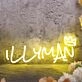 Illy Man Yellow Custom Neon Sign