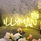 Illy Man Yellow Custom Neon Sign