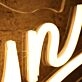 Madelyn Yellow Neon Sign