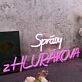 Spravy Zhlupakova Neon Sign