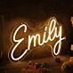 Yellow Emily Neon Sign