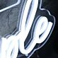 Estie Temple White Neon Sign