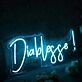 Diablesse Blue Neon Sign