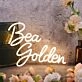 Bea Golden Yellow Neon Sign
