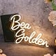 Bea Golden Yellow Neon Sign