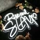 Rise And Slay White Neon Sign