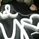 Rise And Slay White Neon Sign