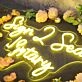 Sign 2 Seal Notary Yellow Neon Sign