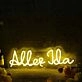 Alles Jda Yellow Neon Sign