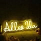 Alles Jda Yellow Neon Sign
