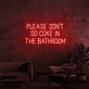 Bathroom Neon Signs
