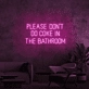 Bathroom Neon Signs