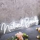 Natural Beauty White Neon Sign