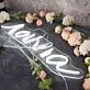 Ava White Neon Sign