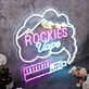 Rockies Vape Custom Neon Sign