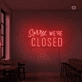 Closed Neon Signs