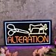 Alteration Custom Neon Sign