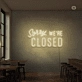 Closed Neon Signs