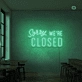 Closed Neon Signs