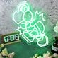 Green Koopa Troopa Green Neon Sign