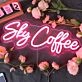 Sky Coffee Red Neon Sign