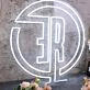 Aesthetic ER White Neon Sign