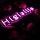 High Life Purple Neon Sign