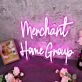 Merchant Home Group Purple Neon Sign