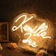 Kamilla June Yellow Neon Sign