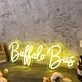 Buffalo Bus Yellow Neon Sign
