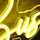 Buffalo Bus Yellow Neon Sign