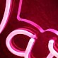 Dare To Go Bare Red Neon Sign