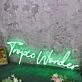 Tropic Wonder Green Neon Sign
