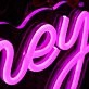 Love That Journey For Me Purple Neon Sign