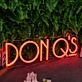 DON QS Orange Neon Sign