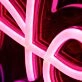 Heavens Night Pink Neon Sign