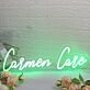 Carmen Care Green Neon Sign