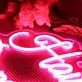Hair Done By J Red Neon Sign