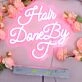 Hair Done By J Red Neon Sign