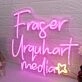 Fraser Urquhart Media Pink Neon Sign