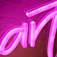 Fraser Urquhart Media Pink Neon Sign