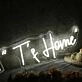 Ts Home White Neon Sign